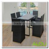 Audu Texas Outdoor Garden Rattan Dining Set thumbnail-1