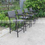 Bar Furniture Пластиковый-деревянный Высокий Стол и Стул thumbnail-4