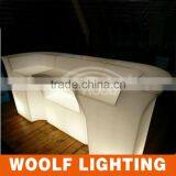 Illuminated Led Cafe Bar Counter Design