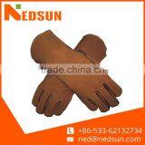Welding Safety Labour Split Leather Glove for Working thumbnail-1
