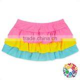 Toddler Girls Summer Beachwear Swimsuit Ruffle Tie Back Bikini Swimwear thumbnail-4