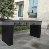 Outdoor Furniture Bar Table Chairs Patio Dining Rattan Wicker Set 9pcs New thumbnail-4