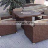 New Design Outdoor Furniture Rattan Club Bar Set thumbnail-2
