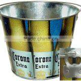 Galvanized Bucket for Storage thumbnail-1