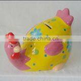 Hot Sale Chicken Shape Ceramic Coin Bank & Ceramic Money Box thumbnail-1