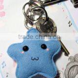 Express Hot Sale High Quality Decorative New Products Fabric Eco Friendly Felt Key Chain Ring Made in China thumbnail-1