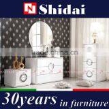 Wooden Dressing Table With Full-length Mirror / Mirror Furniture Dressing Table / Dressing Room Mirror M-19 thumbnail-1