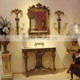 Living Room Furniture Hanging Console Table With Wall Mirrors