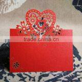 Laser Cut Decoration Card Party Invitation Card Table Card Wedding Place thumbnail-2