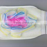 New Shower Exfoliating Mitt Wash Skin Spa Bath Glove Massage Loofah Scrubber thumbnail-2