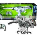 Lifelike Electronic Plastic rc Dinosaur Toy With Sound and Light