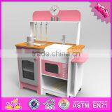 2016 New Design Home Play Children Wooden Play Kitchen Sets for Sale W10C250 thumbnail-4