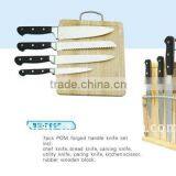 7pcs Stainless Steel Kitchen Knife Set With Block,funny Kitchen Set,knives thumbnail-1