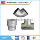 Baked Galvanized Plain End Malleable Iron Pipe Fittings With BS Threads thumbnail-2