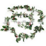 Hot Sell 220cm Christmas Decrative Holly Garland thumbnail-1