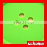 UCHOME Round Silicone Coasters Cute Button Coasters Cup Mat thumbnail-1