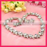 Bridal Crystal Rhinestone Cup Chain Clear Trim WRC-135 thumbnail-4