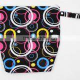 New Design Baby Cloth Diaper Zipper Wetbag,washable and Reusable Double Pocket Cloth Nappy Bag thumbnail-3