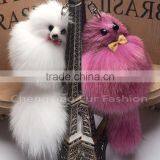 CX-R-11D Fancy Accessory Girls' Genuine Fox Fur Korea Fur Keychain thumbnail-2