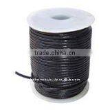 2mm Black Round Leather Strings thumbnail-1