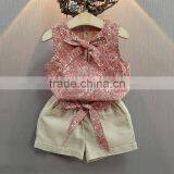 OEM/ODM Baby Girl Clothes Fashion Cartoon Girls Summer Kids Set Clothes Baby Suits Children Clothing Set thumbnail-2