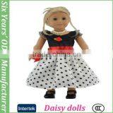 Beauty Costume Spotted Doll Dress Suit 18 Inch Girl Doll thumbnail-1