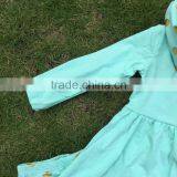 2-7t FALL/Winter Children Girls Suit Kids OUTFITS 3 Pieces Scarf Pant Sets Gold Dot Girls Boutique Clothes Kids Black Top Sets thumbnail-3