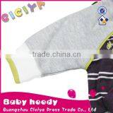 Wholesale Custom Boutique Baby Boys Coat Knitting Cotton Stripped Zip up Jacket for Baby Boys thumbnail-4