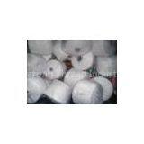 Raw Whtie 100% Spun Polyester Thread 20s/9 For Sewing , Weaving