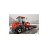 Small Wheel Loader 1.2T ZL12F With Snow Plough thumbnail-2