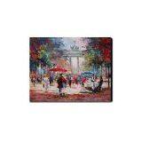 Hand Painted Oil Painting Landscape With Stretched Frame 1211-LS0092 Oil thumbnail-1