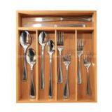 Bamboo Cutlery Tray Holder Organizer/Homex_FSC & BSCI