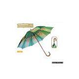 585*8k Wooden Shaft Auto /maual Open Umbrella thumbnail-1