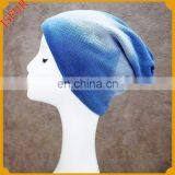Unique Latest Design Gradient Ramp Mixed Color Women's Wool Knit Hat Wholesale Knitting Beanie Hat thumbnail-4