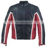 HMB-0404C LEATHER MOTORBIKE JACKETS MOTORCYCLE BIKER COATS