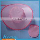 Popular Promotional Gifts Wholesale Cheap Custom Logofoldable Polyester Hats thumbnail-6