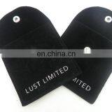 Simple but Luxury Feature and Accept Custom Order Jewelry Gift Pouch With Button Lock thumbnail-4