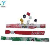 Colorful Disposable Events Cheap Customized Fabric Wristbands thumbnail-1