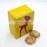 Aluminum Tin Novelty Cookie Jar Tin Cookie Box thumbnail-3