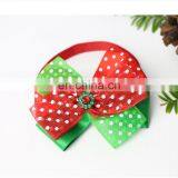 New Pet Christmas Bow Tie Jewelry Cat Dog Collar thumbnail-4
