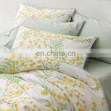 RawHouse Home Textile Plant Yellow Flower Print Cotton Bedding Set thumbnail-4