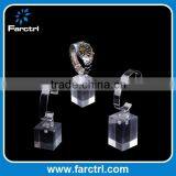 Clear Acrylic Bracelet Watch Display Holder Stand in Retail Shop thumbnail-2