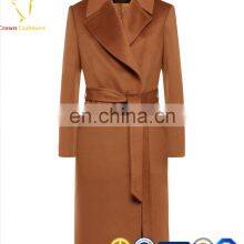European Style Fashion Design Solid Color Women Long Cardigan Coat thumbnail-5