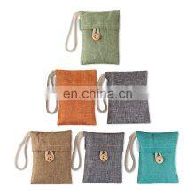 200g Reusable Fresh Bamboo Activated Coconut Charcoal Air Purifying Bag With Logo