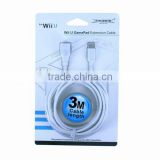 3m data and charging extension cable for wii u gamepad