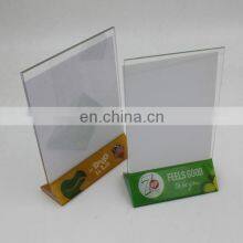 Custom Restaurant Plastic Acrylic Table Stand Menu Holder thumbnail-4