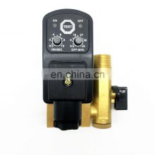 Factory supply Timed Electronic Automatic Water Drain Valve Pneumatic For Air Compressor