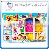 Mini Qute DIY Ironing Hama Perler Beans 3D Jigsaw Pattern Model Building Block Pegboard Educational Toy (Accept OEM) NO.BT-0059