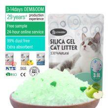 China Factory Apple Scent Bulk Lightweight Dust Free Crystal Cat Litter thumbnail-1