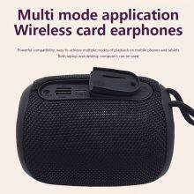 2024 New Products Outdoor IPX 6 Waterproof Colorful LED Light Fabric Bluetooth 5.3 Wireless Speaker thumbnail-6